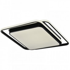 Πλαφονιέρα 43x43cm LED 60W 230V 4800lm Μαύρη σε Λευκό Φως Ημέρας 42171